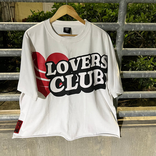 White Lovers Club Tee