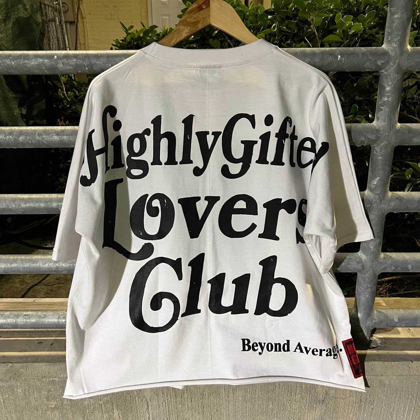 White Lovers Club Tee